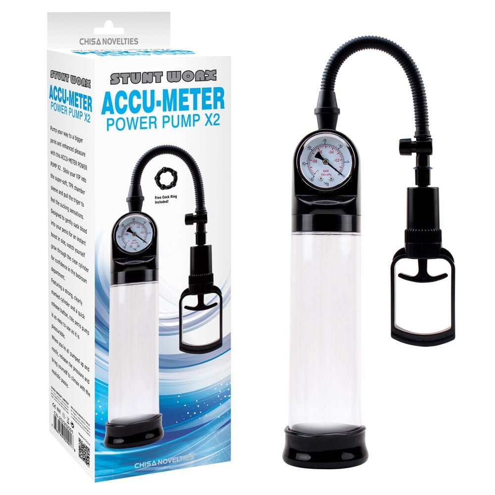 WORX ACCU-METER POWER PENIS ENLARGEMENT PUMP