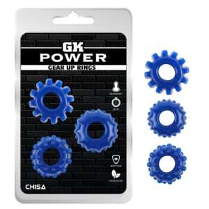 Gear Up Rings-Blue