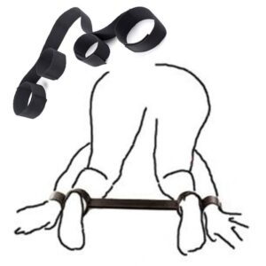 Adjustable Handcuffs Ankle Nylon Straps Fetish Sex Products