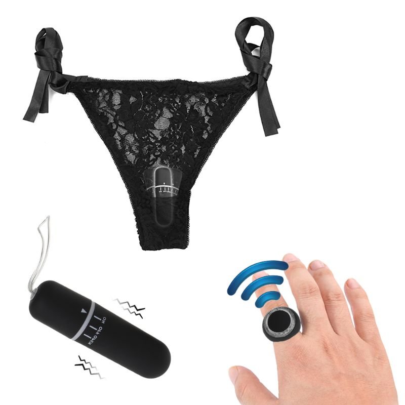 UNDERWEAR REMOTE CONTROL VIBRATING T-BACK