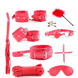 10PCS Fetish Kits Bed Restraints Bondage
