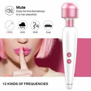 Multi Speed Neck hand-held Body Personal Massage Vibrator For Women