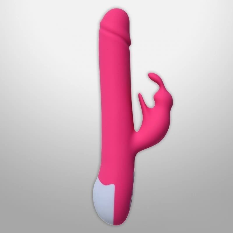 ALVIN ROTARY SILICONE RABBIT VIBRATOR
