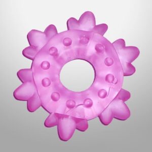 HEAVY COCK RING-ICE FLOWER