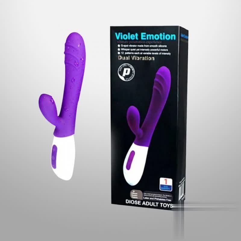 VIOLET EMOTION RABBIT VIBRATOR